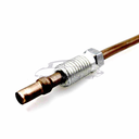 Tubo idraulico Ø 4,5mm flangiato con nippli, metro lineare