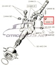 Rubber ring for steering swivel joint, LHS